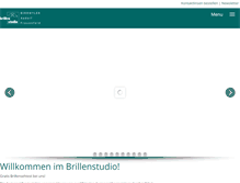 Tablet Screenshot of brillenstudio.ch